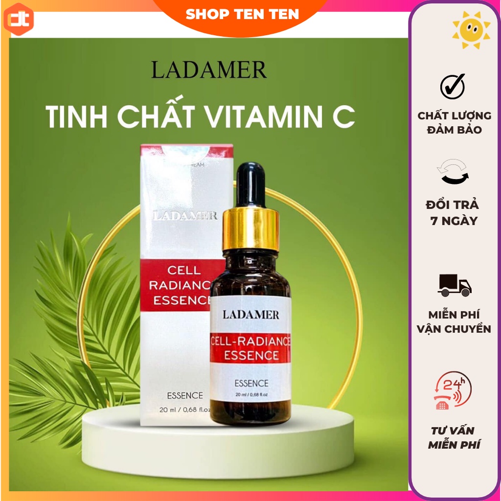 Tinh chất trắng da vitamin C Ladamer Cell Radiance Essence Phục Hồi Da 20ml