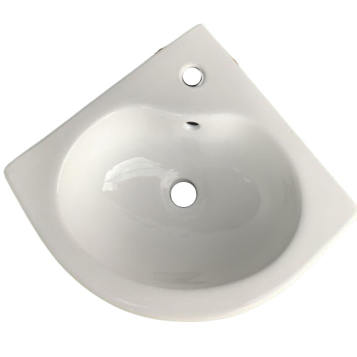 Chậu lavabo góc treo tường
