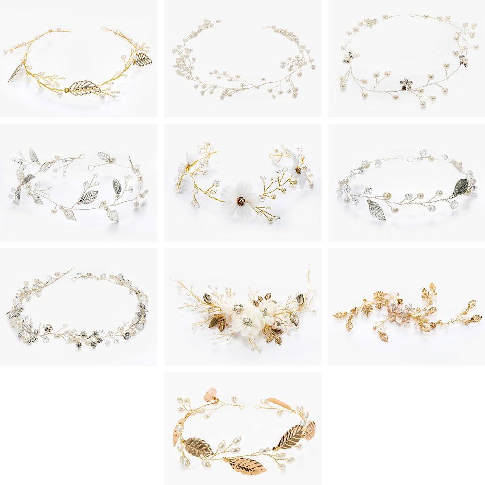 1 Băng Đô Hoa Cài Tóc Cho Cô Dâu