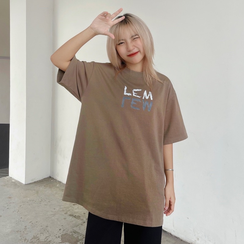 Áo thun unisex form rộng LEM MEL