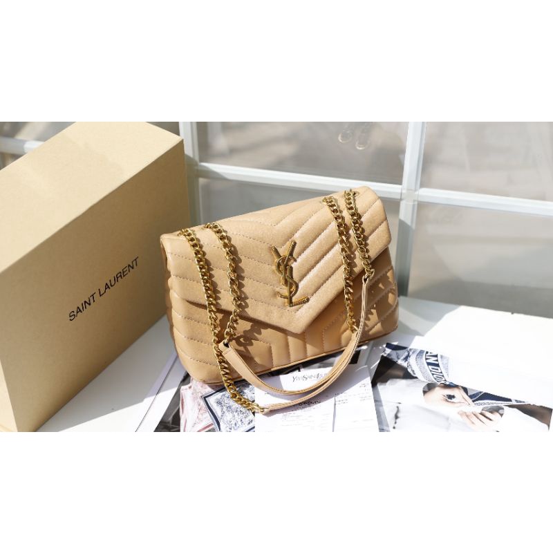 Túi xách nữ LOU LOU da.lì mịn sz24cm 3 màu cực đẹp