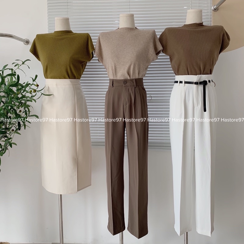 Áo len tay hến cổ 3p