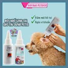 Bột nhổ lông tai cho thú cưng petis