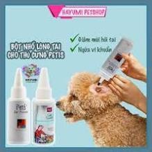 Bột nhổ lông tai cho thú cưng petis