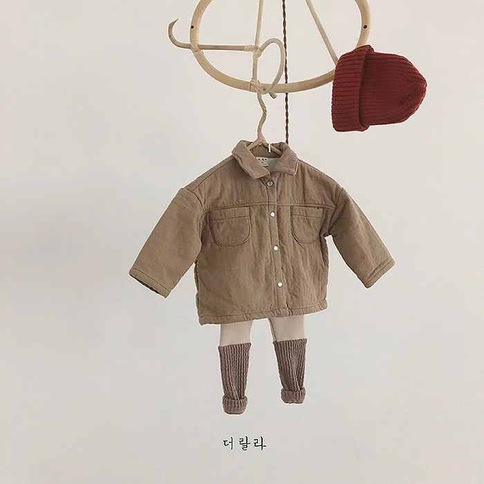 Quần Legging Vải Lông Cừu Mỏng Họa Tiết Kẻ Sọc Thời Trang Thu Đông Cho Bé Trai Và Gái 9S2U