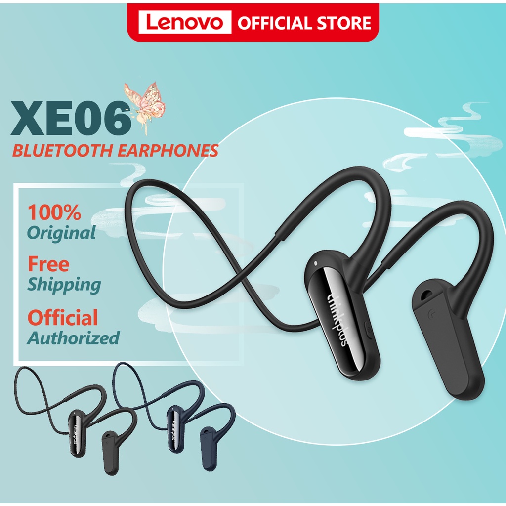 Tai nghe bluetooth Lenovo XE06 không dây ABS IPX7 chống thấm nước có vòng đeo cổ TWS