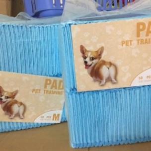 Tã lót chuồng cho thú cưng siêu thấm hút bịch1.6kg/bịch