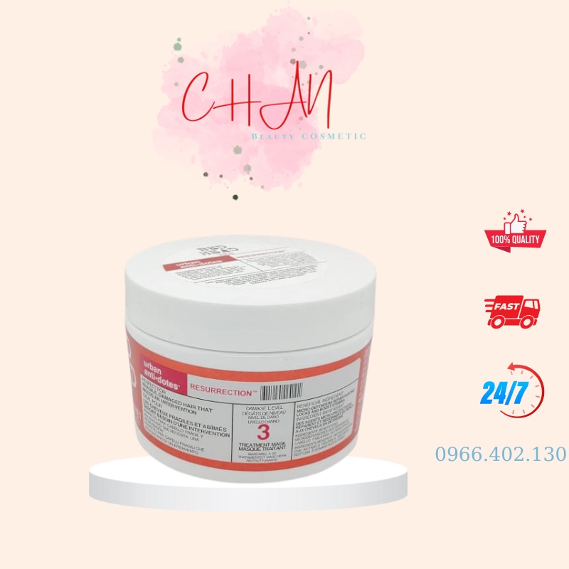 Kem Ủ Tóc Tigi Bed Head Đỏ - Chứa Nano Collagen Hồi Sinh Tóc Hư Tổn