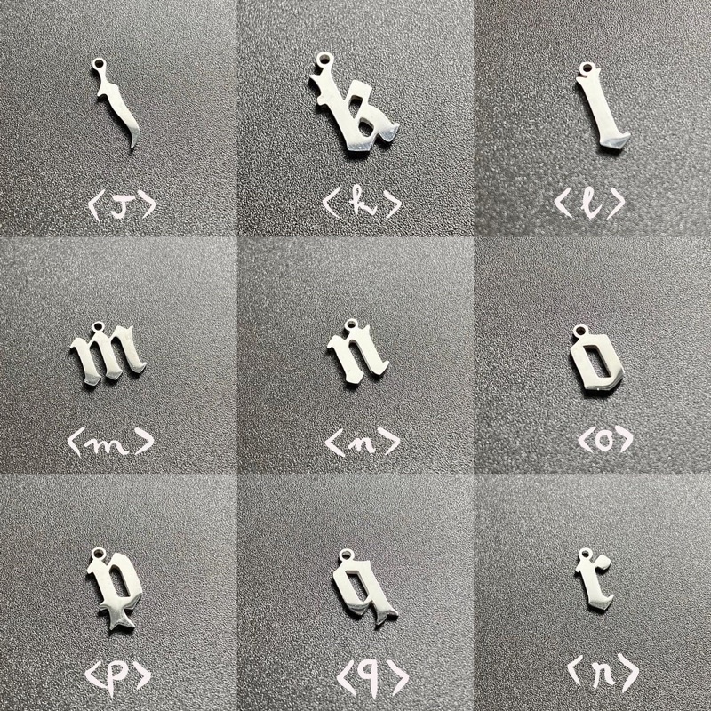 Charm chữ Lẻ - không kèm dây Madde