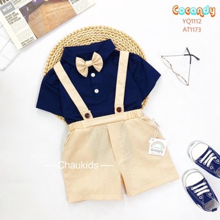 Bộ nơ công tử 4 khuy bé trai
