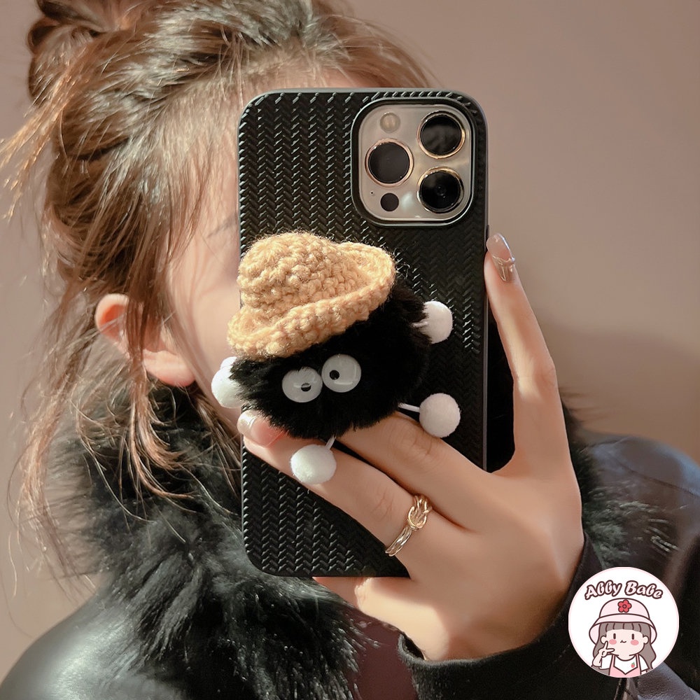 Ốp Điện Thoại Da TPU Mềm Họa Tiết Bùi Nhùi 3D Cho IPhone 14 Pro Max 11 7Plus 13 12 11 Pro Max