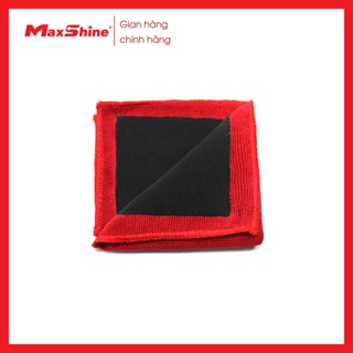 Khăn đất sét – Clay Towel – Fine Grade Maxshine 2043030R kết hợp giữa mặt khăn sợi nhỏ màu đỏ với 1 mặt khăn đất sét
