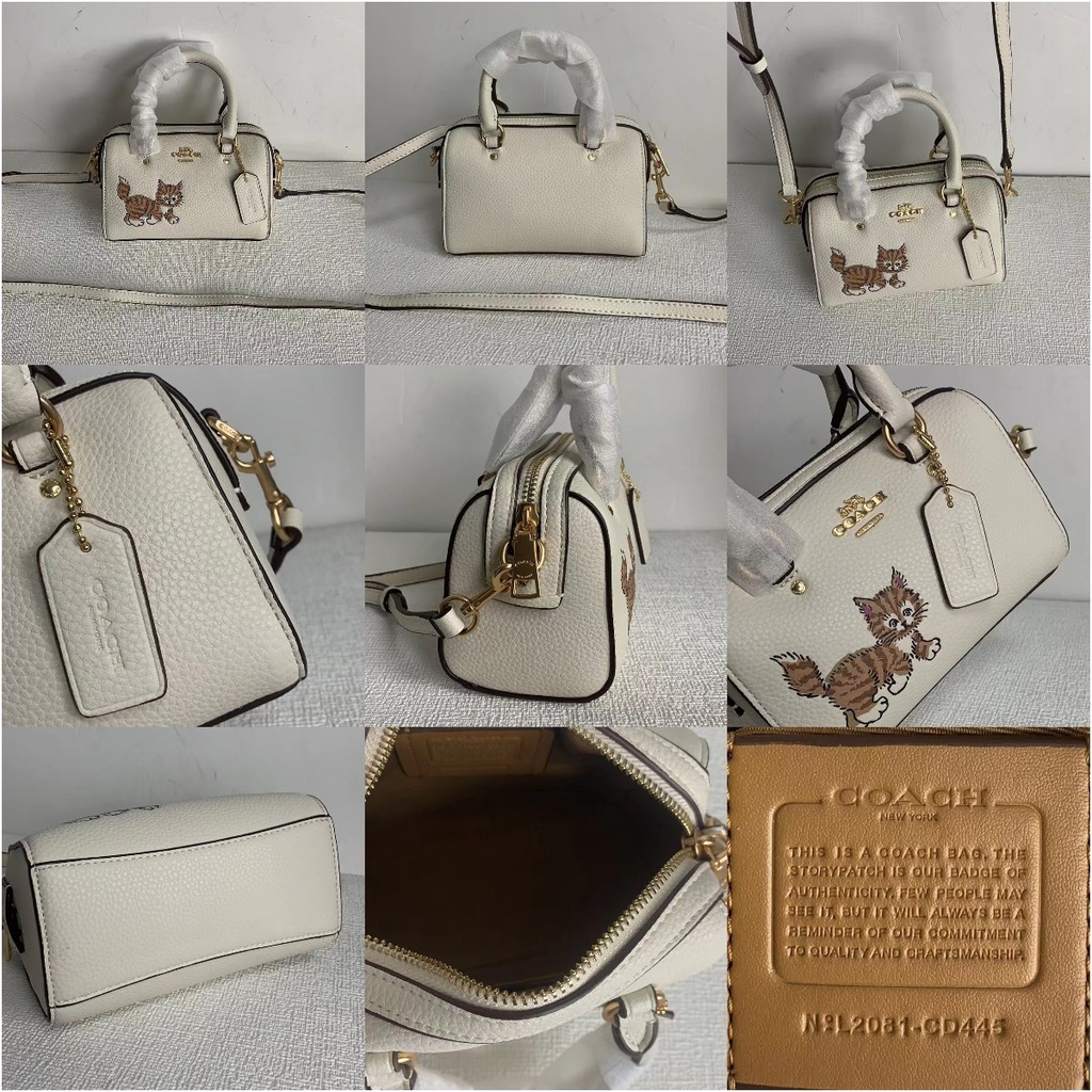 Túi Đeo Chéo COACH 444 445 Thời Trang Dễ Thương Cho Nữ