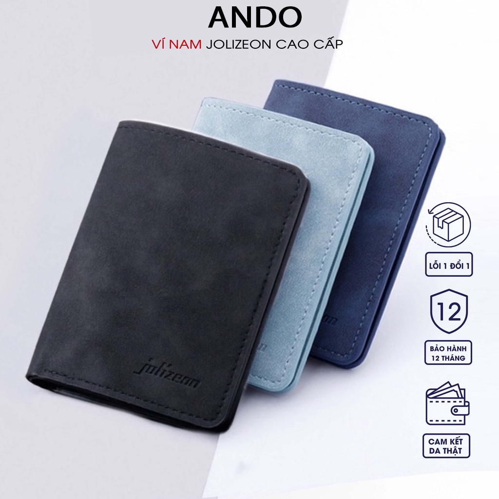 Ví Da Nam Mini Nhỏ Gọn ,Bóp Nam Da Lộn Dáng Đứng Bảo Hành 12 Tháng V126