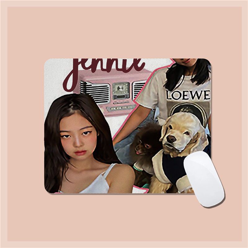 Tấm Lót Chuột Cao Su Hình Quả Trứng Đơn Giản Dễ Thương