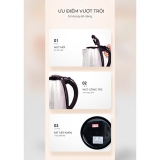 Ấm siêu tốc Sato ST-17ST48 1.8L