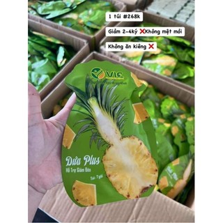 Kẹo dứa giảm cân vic chính hãng 7 màu 7 vị pluss