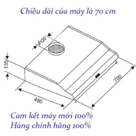 Máy hút mùi Sunhouse SHB6118B