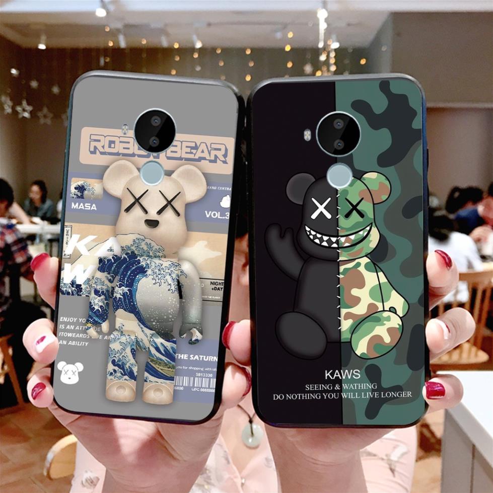 Ốp lưng Nokia C20 /  Nokia C20 plus (c20+) / Nokia C10 dẻo in hình mẫu bearbrick cực đẹp siêu hot hit