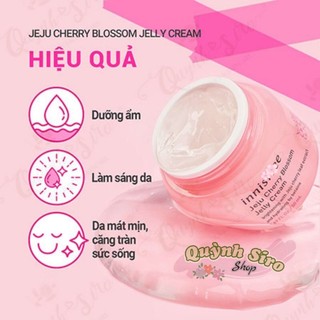 KEM DƯỠNG ẨM - TRẮNG DA INNISFREE JEJU CHERRY BLOSSOM JELLY CREAM