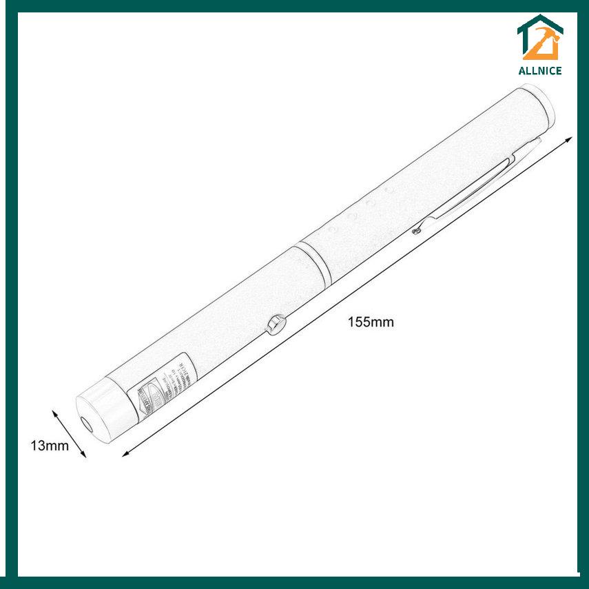 1129 Bút chỉ tia laser màu xanh / tím mạnh mẽ Đèn tia laser chuyên nghiệp 5mw 405nm