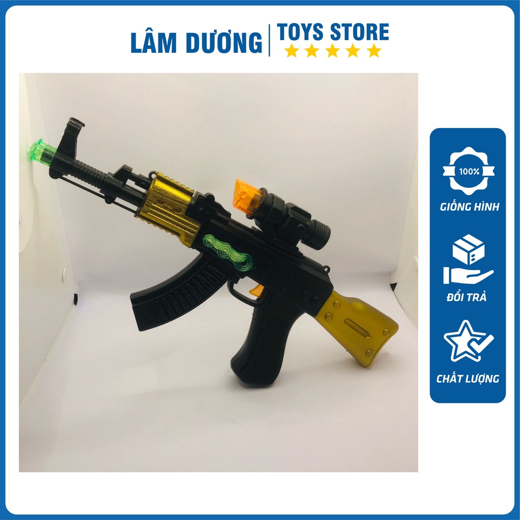 Đồ chơi súng Nhựa chạy pin phát đèn nhạc Rồng Chiến siêu đẹp cho bé trai đồ chơi trẻ em