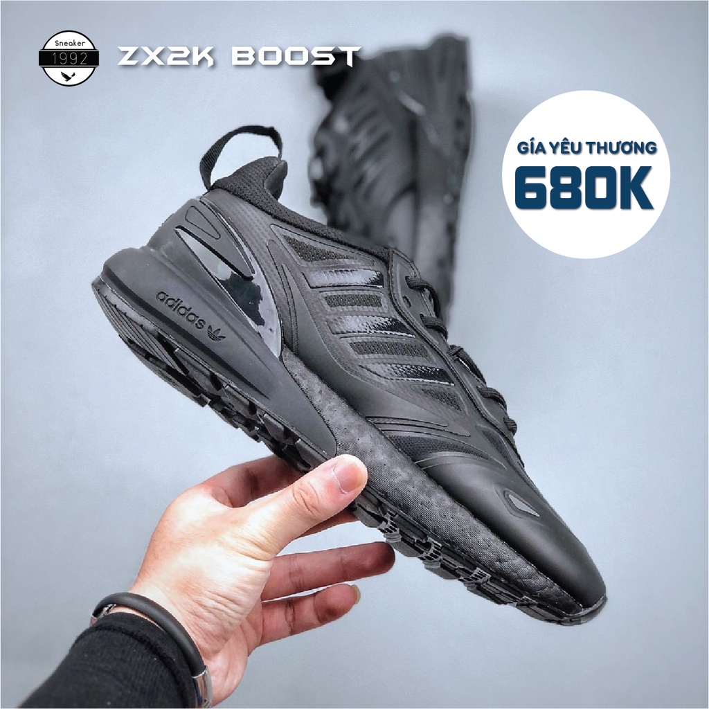 GIÀY THỂ THAO ZX2K 2022 FULL ĐEN