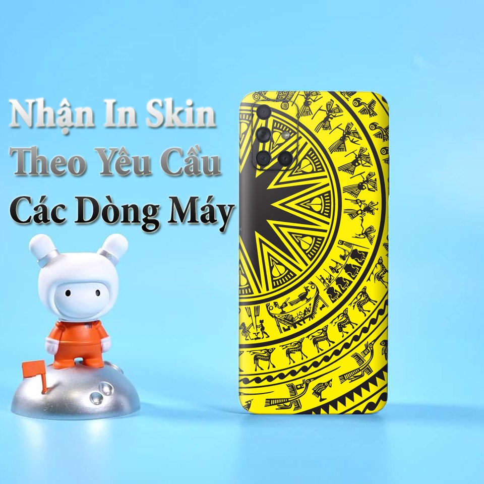 Miếng Dán Skin Điện Thoại In Hình Trống Đồng 2 Cho Iphone 7/ 8/ X/ XS/ 11/ 11 Pro Max/ 12/ 12 Pro Max/ 13/ 13 pro max