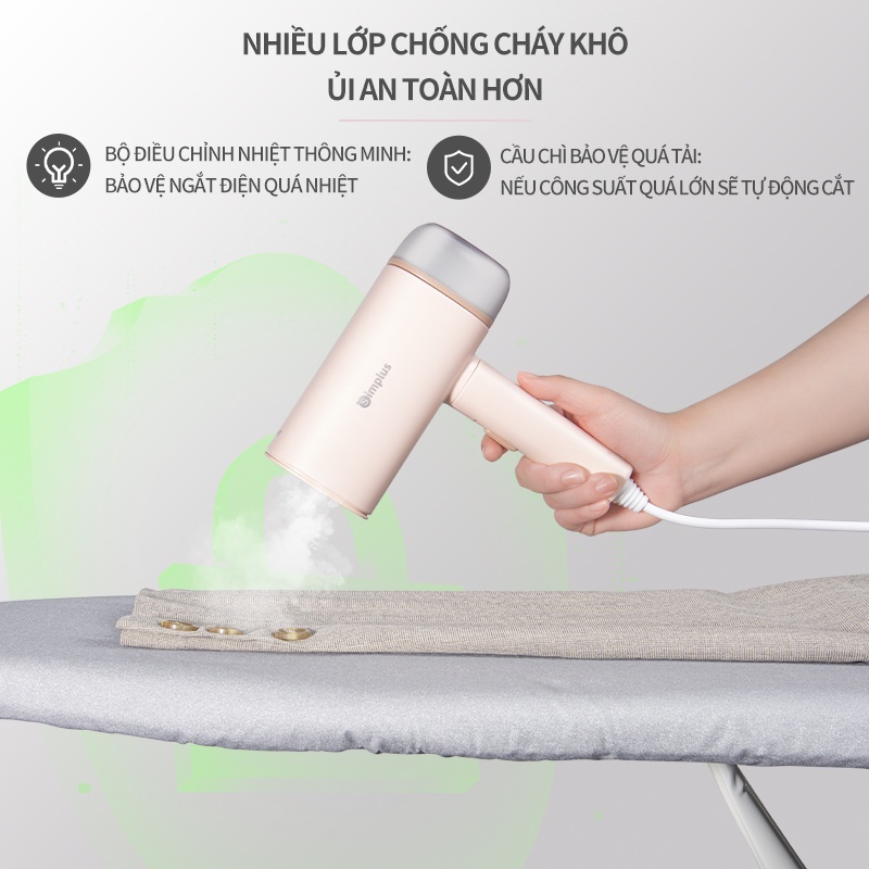 Bàn ủi hơi nước cầm tay Simplus 1200w công suất lớn - Hàng chính hãng GTJH011