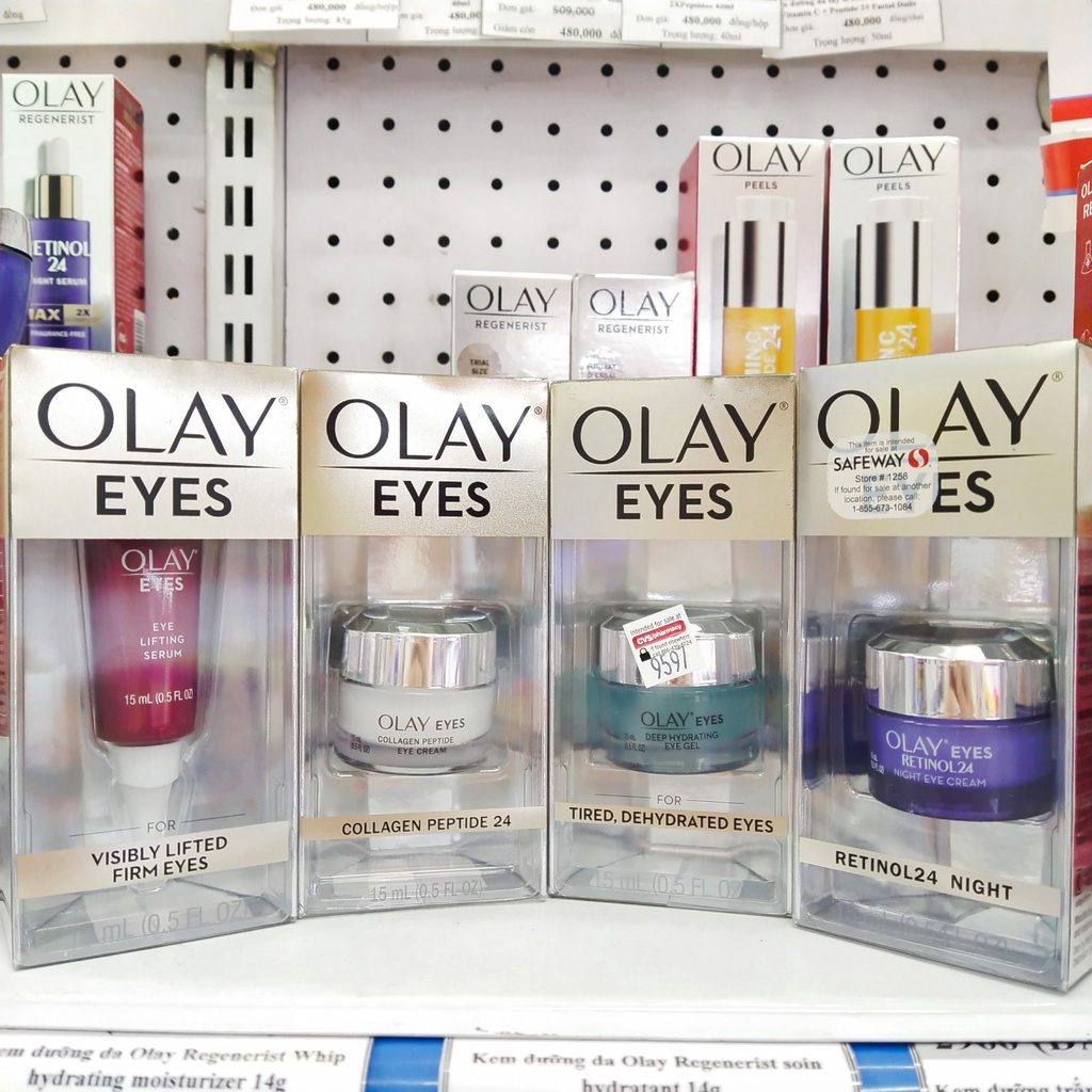 Kem Dưỡng Mắt Olay Eyes Hàng Mỹ Chính Hãng 15ml