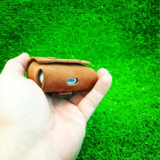 BAO DA MARSHALL MOTIF A.N.C TỐI GIẢN (DA THẬT) HANDMADE