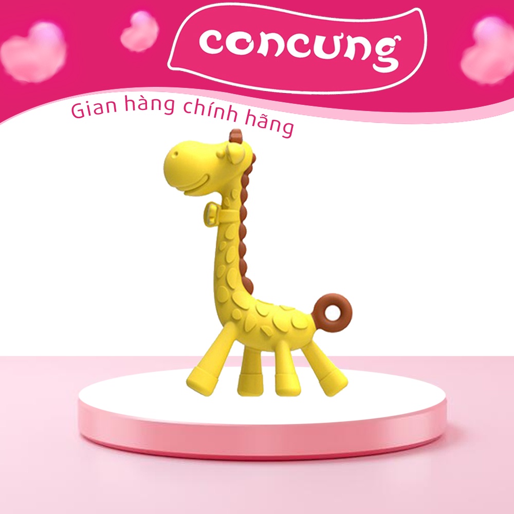 Gặm Nướu Hình Hươu Cao Cổ Nhật Bản ✔ Silicon Siêu Mềm