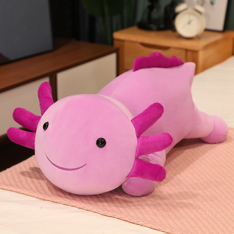 Mới Thú Nhồi Bông Axolotl Nhiều Màu Đáng Yêu Cho Bé