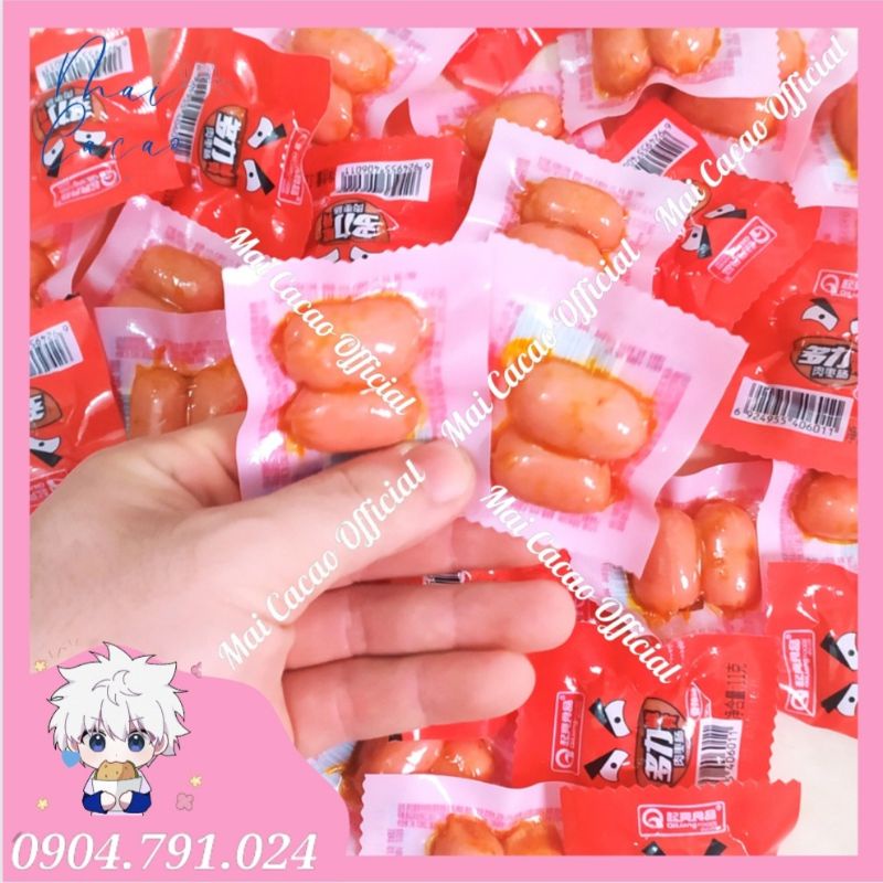 Xúc xích mini ăn liền nội địa TQ