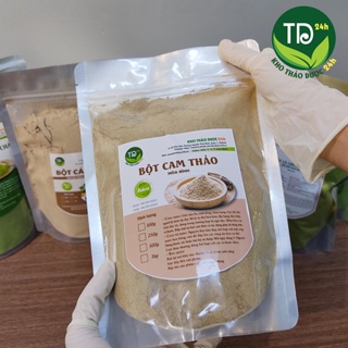 Bột cam thảo nguyên chất 100%, tắm trắng, ngừa nếp nhăn, mờ thâm, trẻ hóa, giải cảm, tốt tiêu hóa I Kho Thảo dược 24h