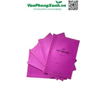 Sổ quỹ tiền mặt mỏng