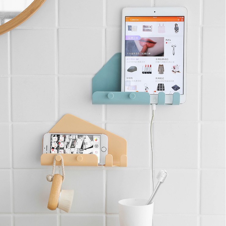 🍉Giá dán tường để điện thoại, máy tính bảng, ipad tiện lợi DUASHOP.