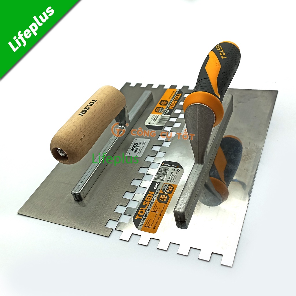 Bay răng cưa 280x120mm cỡ răng vuông 10 ly TOLSEN 41013