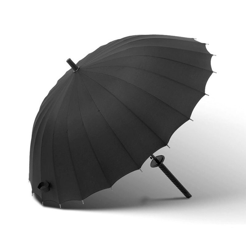 Dù Tự Động Tay Cầm Dài Hình Cây Kiếm samurai Độc Đáo Sáng Tạo