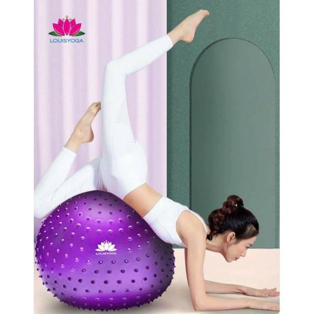 BÓNG TẬP GYM, YOGA HÀNG LOẠI 1 HÃNG LOUIS  DÀY NẶNG 1KG