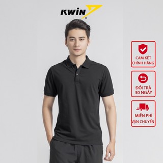 Áo thun polo nam có cổ KWIN chính hãng màu sắc basic lịch sự dáng suông dễ mặc thấm hút mồ hôi KPS022S9