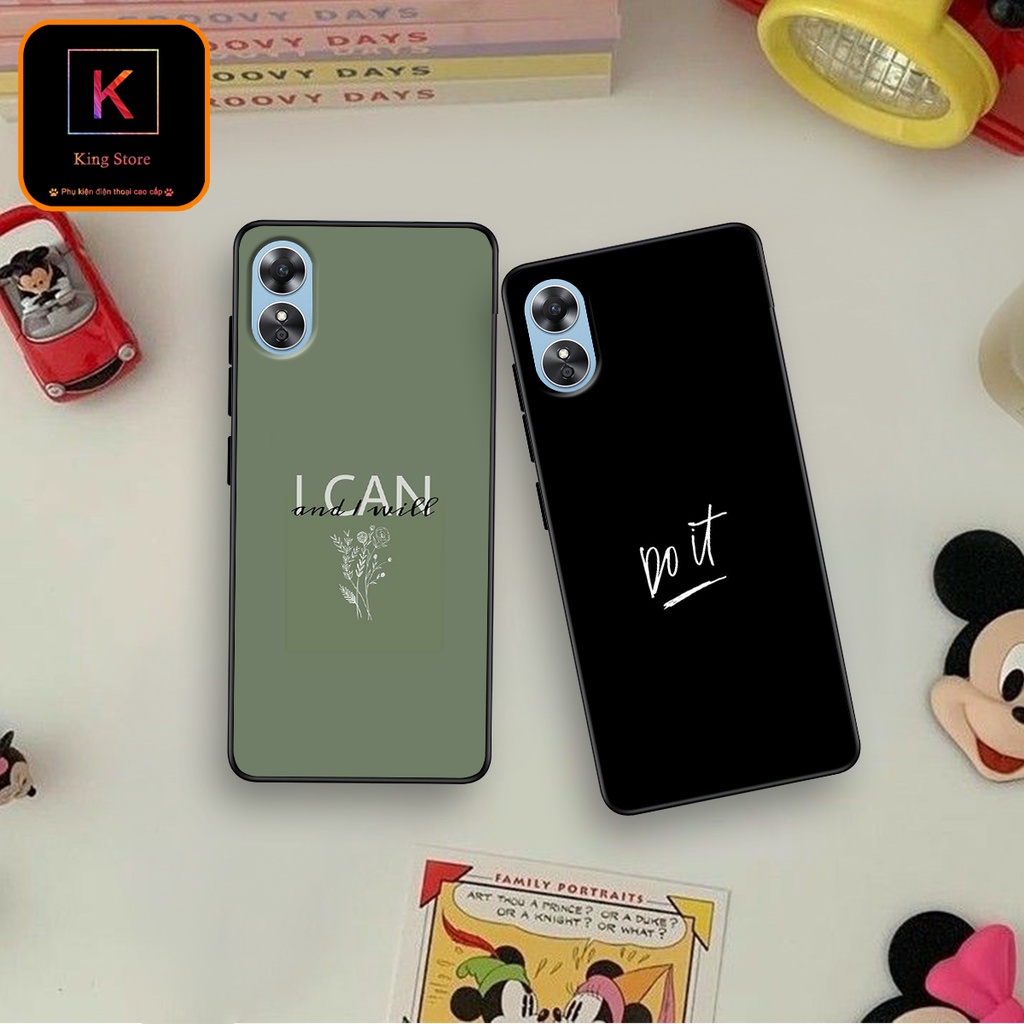 Ốp lưng Oppo A17 - A17k in hình WordLove - Chất liệu TPU cao cấp