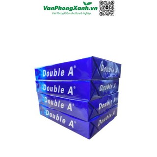 Giấy in A4 Double A ĐL 80 msg (1 ream 500 tờ)