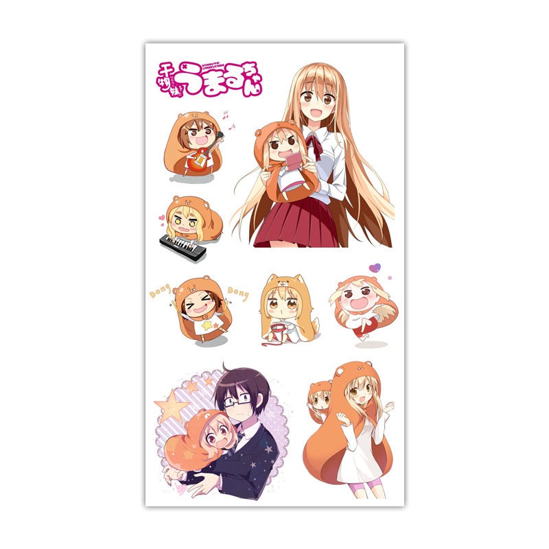 Miếng dán sticker anime Umaru