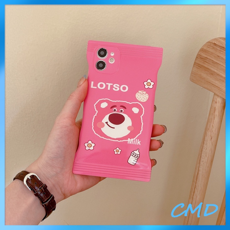 Ốp Điện Thoại Dâu tây Tử vỏ kẹo nền bóng Cho Iphone 6 / 6S / 6splus / se / 7 / 7plus / 8 / 8plus / X / xs / xsmax / 11 / 12 / 13 / 14 / Plus / pro / pro max-5050