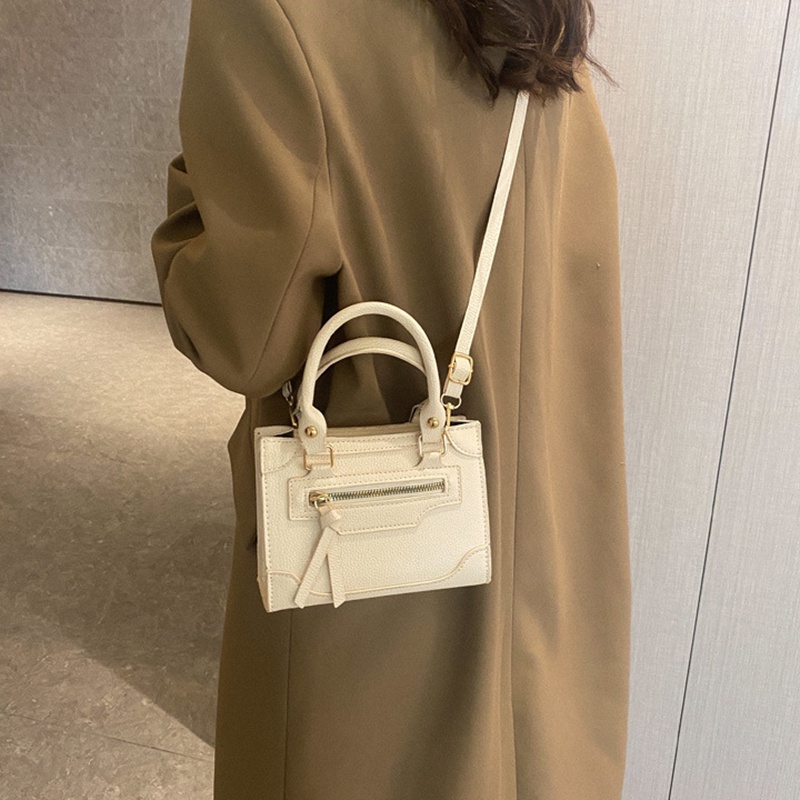 Túi Đeo Chéo Vai Có Khóa Kéo Thời Trang Sành Điệu Cho Nữ