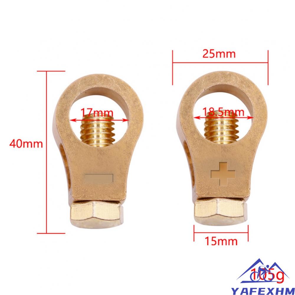 Đầu Nối Dây Cáp Bình Ắc Quy Bằng Đồng Chuyên Dụng Cho Xe Hơi