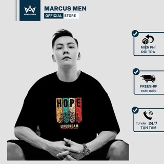 Áo thun hope, áo phông hope chất cotton cao cấp marcus men