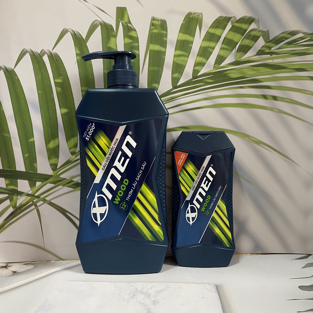 ❌ MUA 1 TẶNG 1❌ Dầu gội Nước hoa XMen WOOD 2X SẠCH SÂU THƠM LÂU 12h 650g tặng dầu gội xmen wood 150g