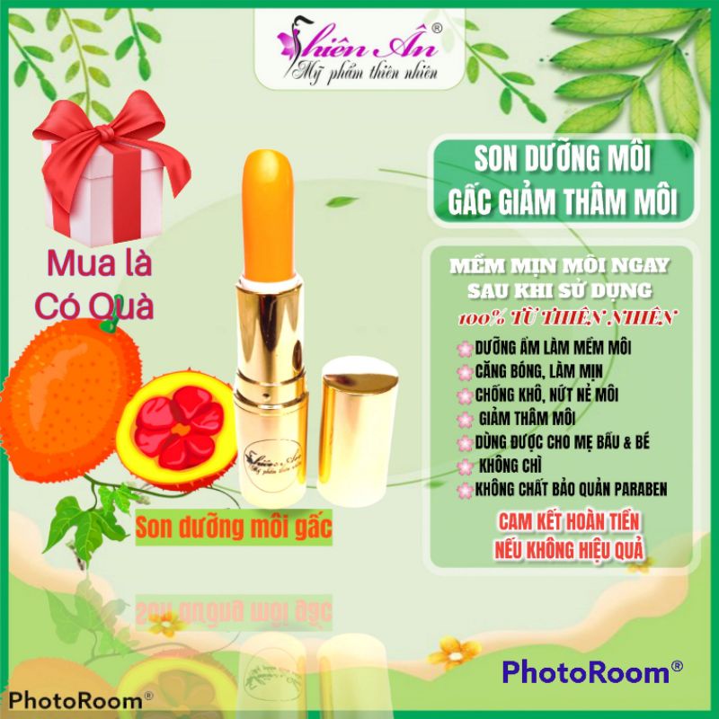 Son gấc dưỡng ẩm môi,giảm thâm môi Thiên Ân(dùng được sau xăm môi)